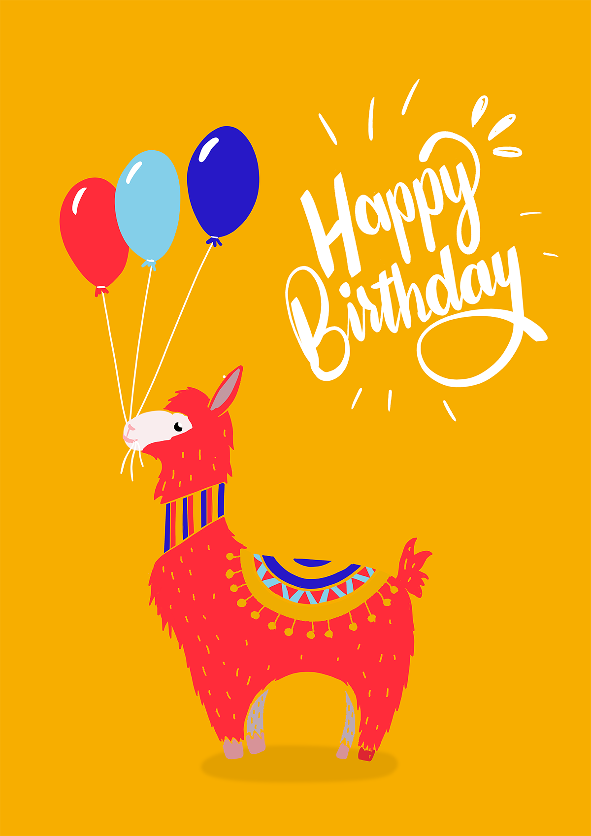 happy birthday lama