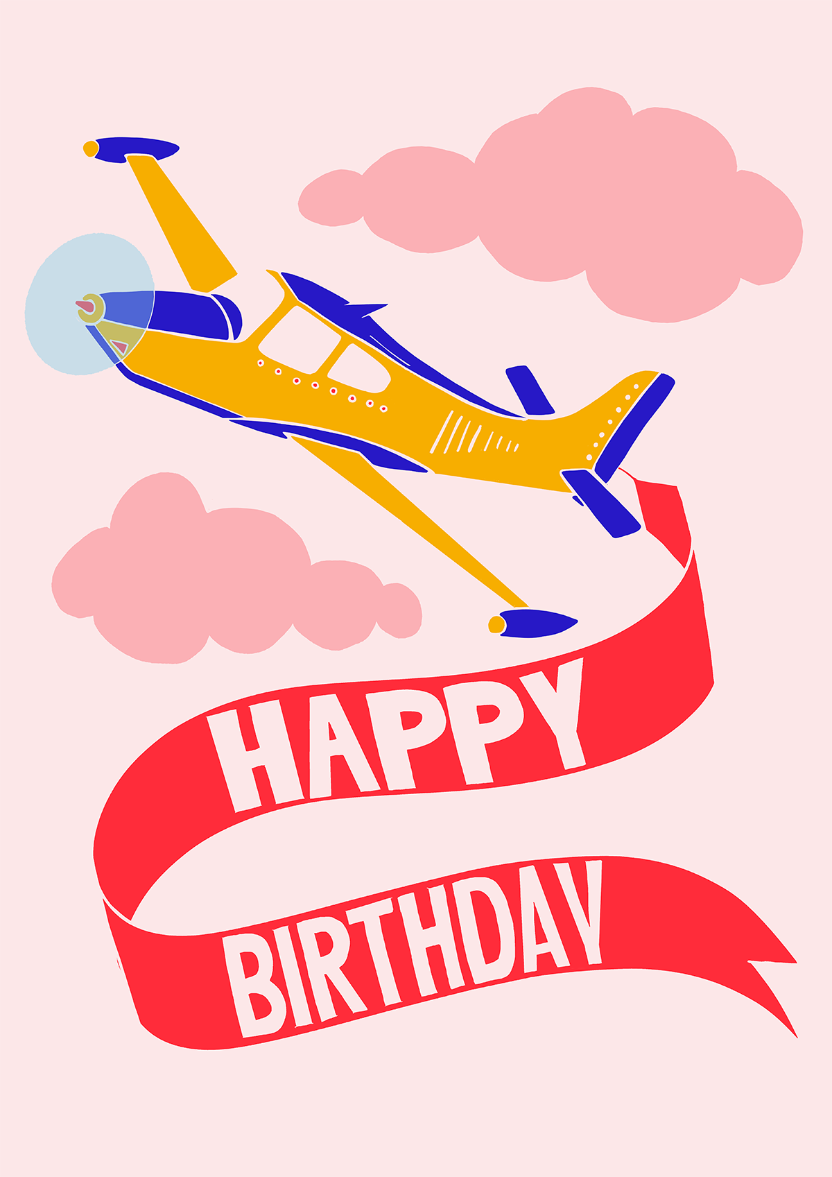 happy birthday plane