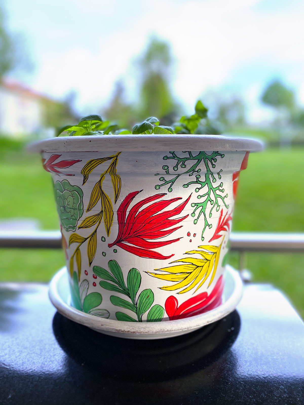 custom plant pot